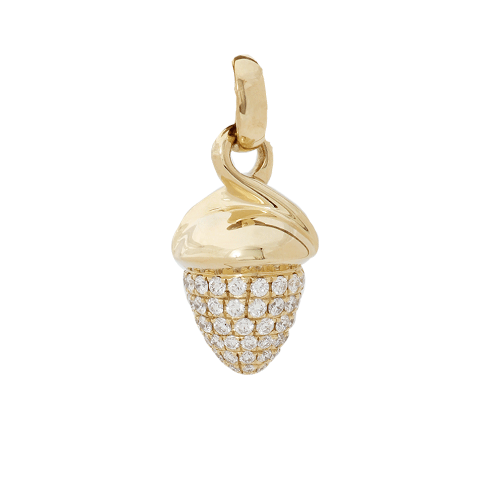 TAMARA COMOLLI-Diamond Pave Mikado Bouquet Pendant-YELLOW GOLD