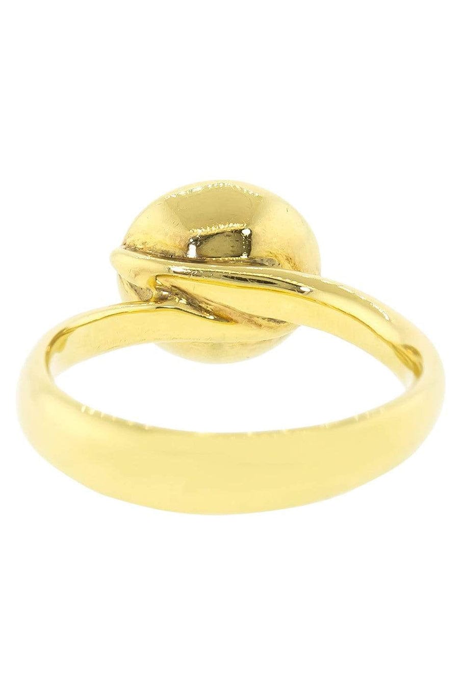 TAMARA COMOLLI-Amethyst Small Bouton Ring-YELLOW GOLD