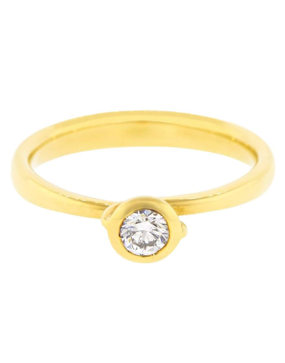 TAMARA COMOLLI-Classic Diamond Bouton Ring-YELLOW GOLD