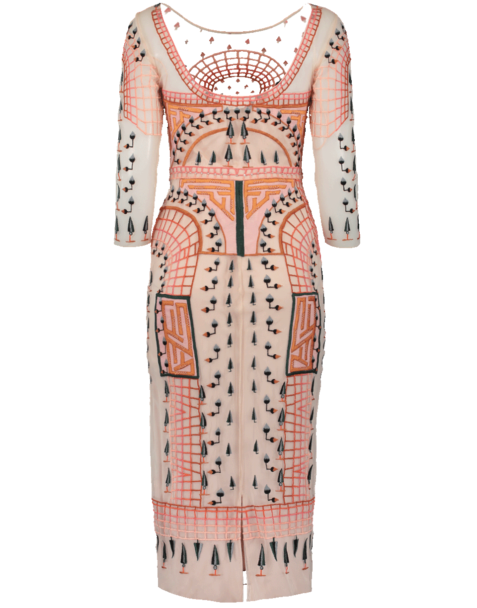 TEMPERLEY LONDON-Maze Midi Dress-
