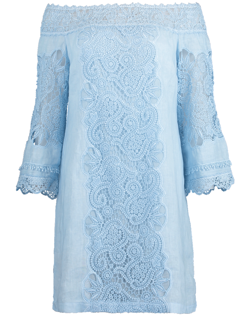 Off Shoulder Crochet Lace Dress CLOTHINGTOPMISC TEMPTATION POSITANO   