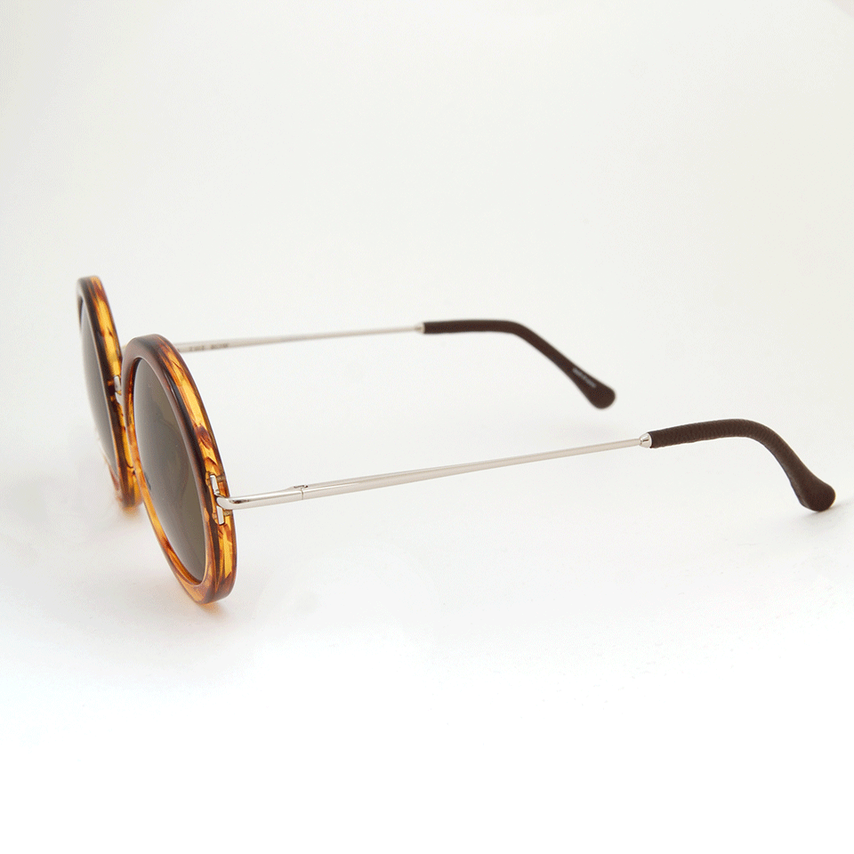 THE ROW-Mahogany Acetate Sunglasses-WALNUT