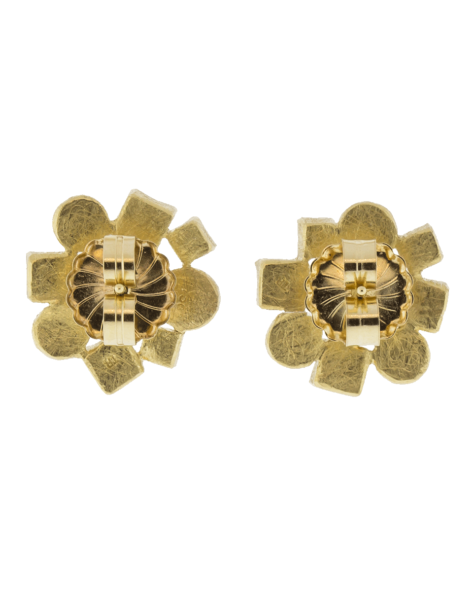 TODD REED-Cube Cluster Stud Earrings-YELLOW GOLD