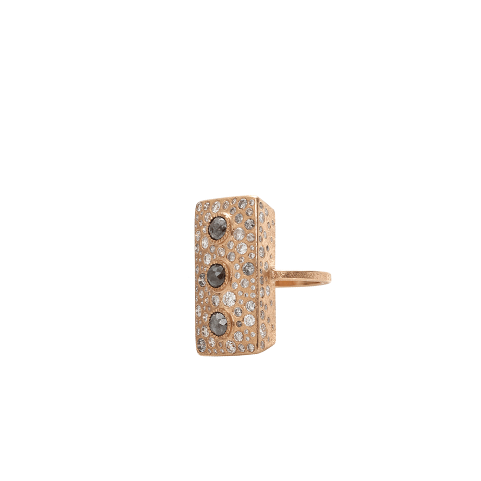 TODD REED-Diamond Table Ring-ROSE GOLD