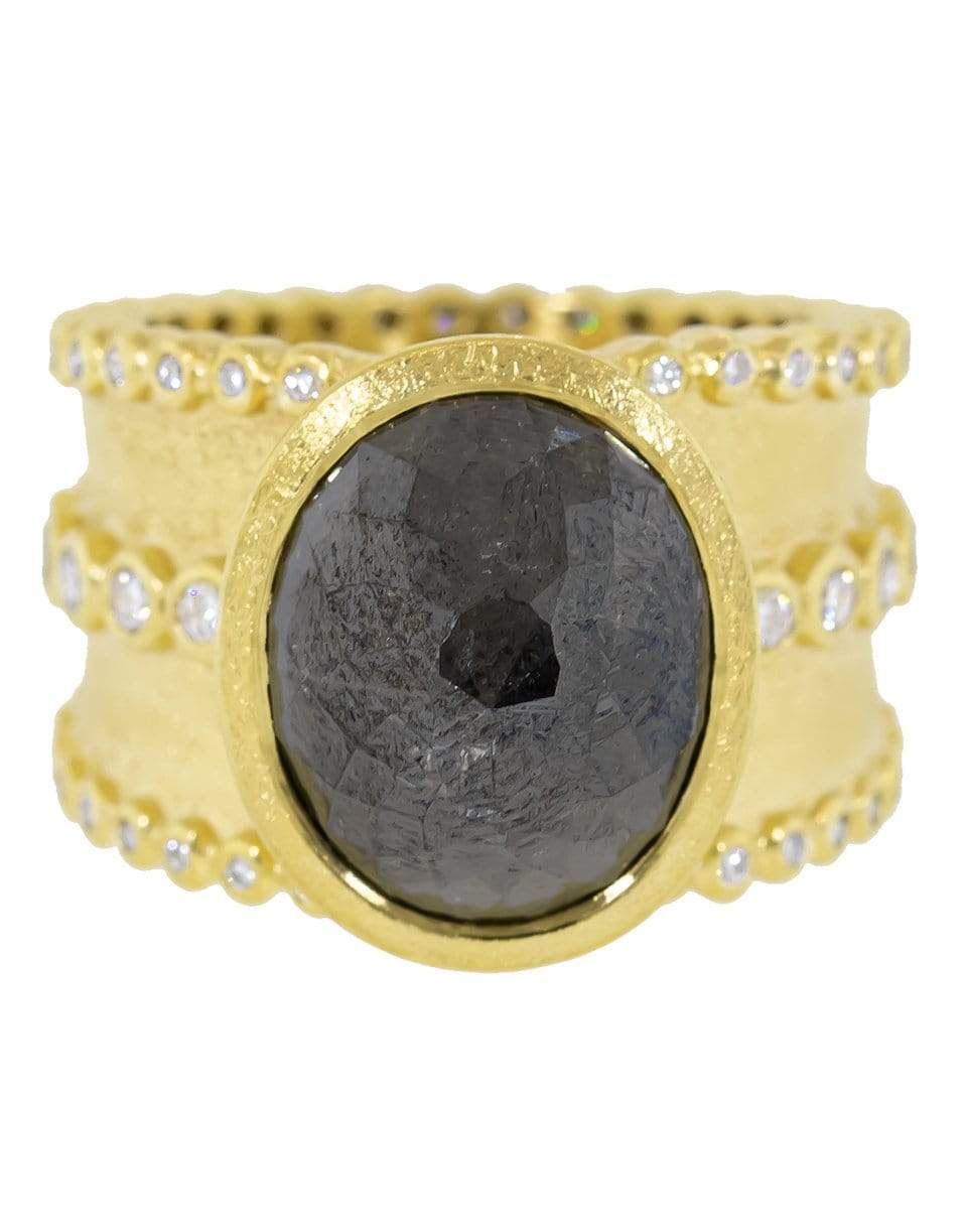 TODD REED-Fancy Diamond Ring-YELLOW GOLD