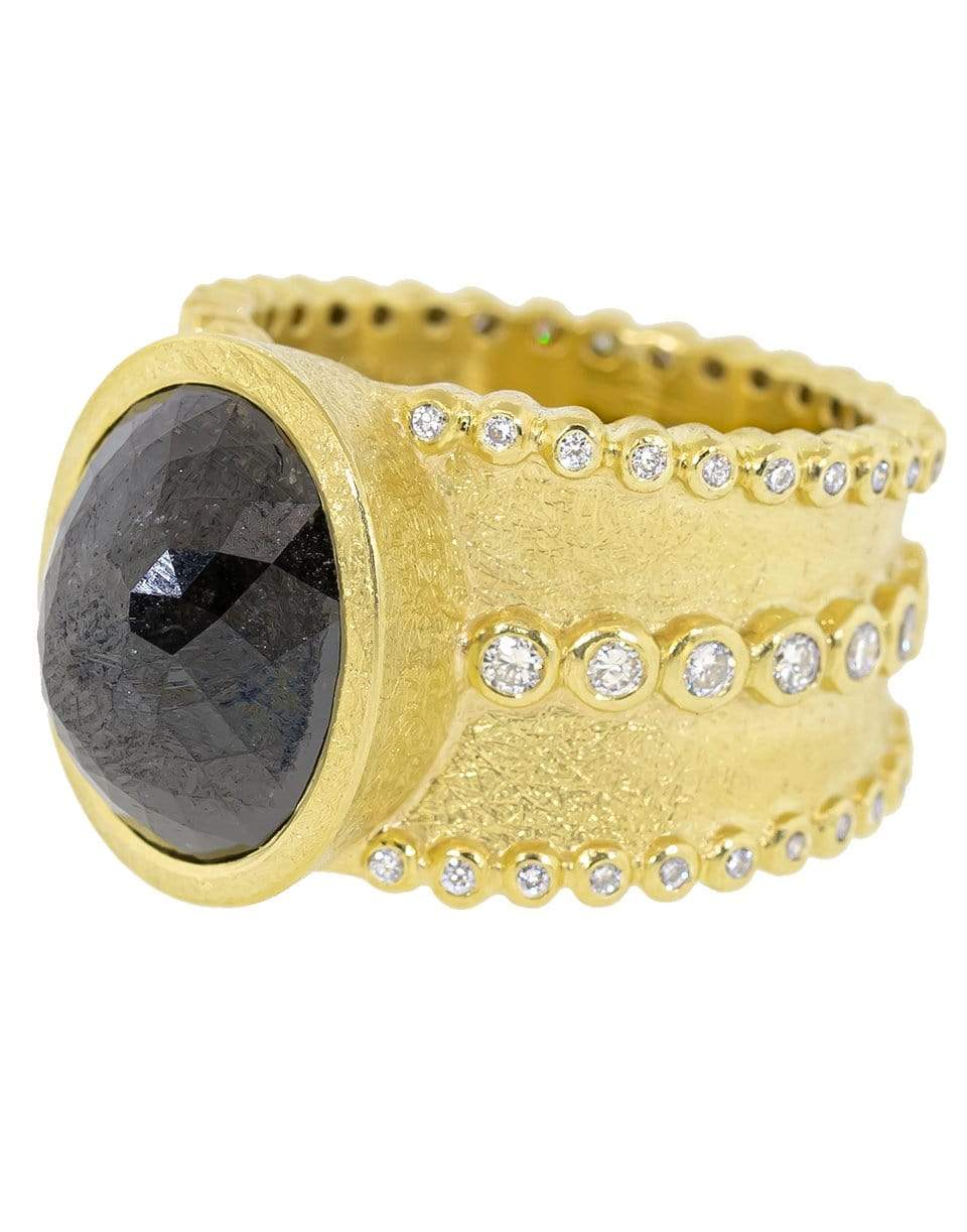 TODD REED-Fancy Diamond Ring-YELLOW GOLD