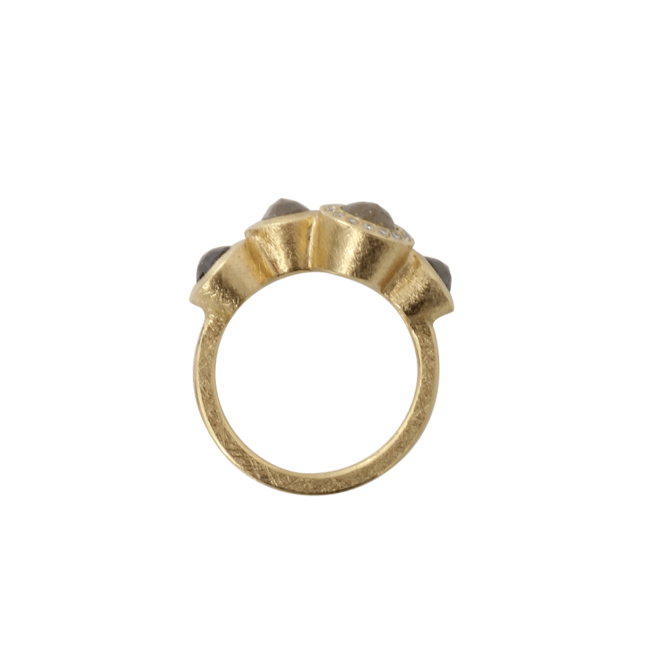 TODD REED-Rosecut Diamond Ring-YELLOW GOLD