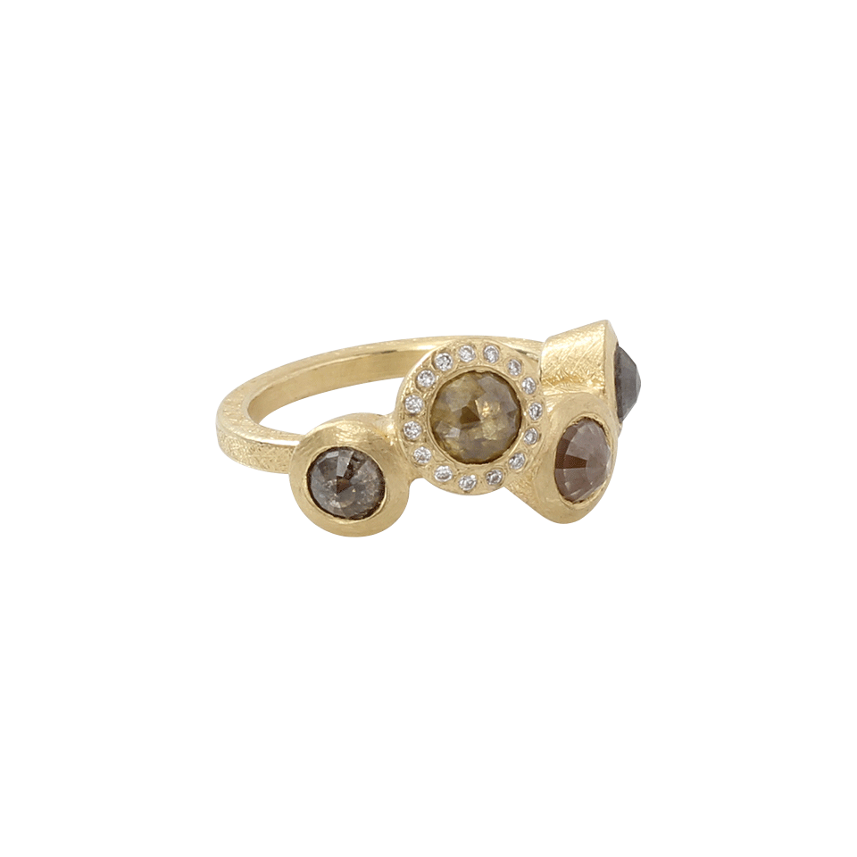 TODD REED-Rosecut Diamond Ring-YELLOW GOLD
