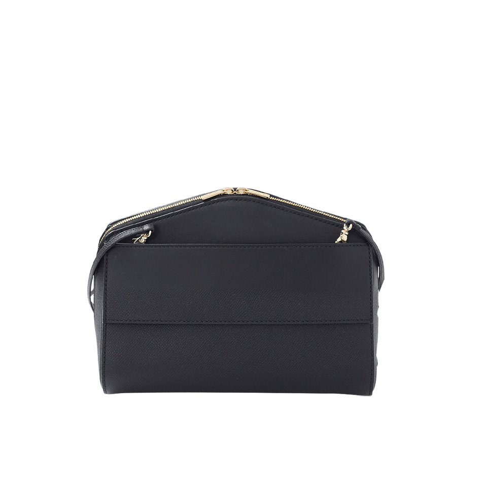VALEXTRA-Casa Shoulder Bag-BLACK