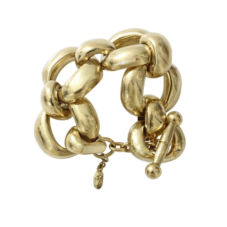 VAUBEL-Chunky Link Chain Bracelet-GOLD