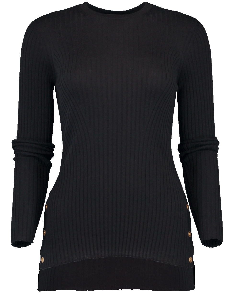 VERSACE-Ribbed Sweater-