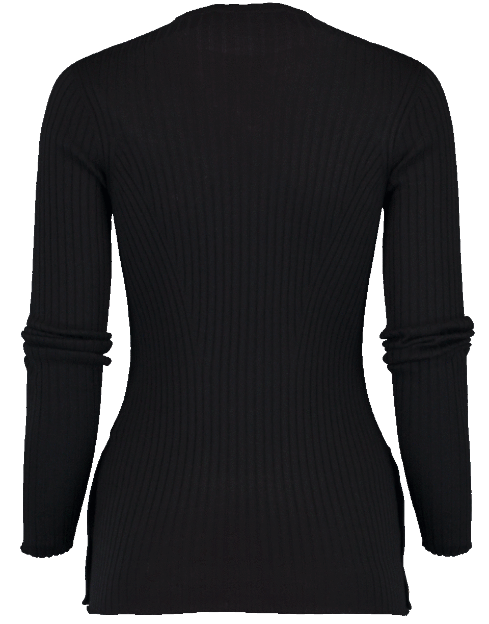 VERSACE-Ribbed Sweater-