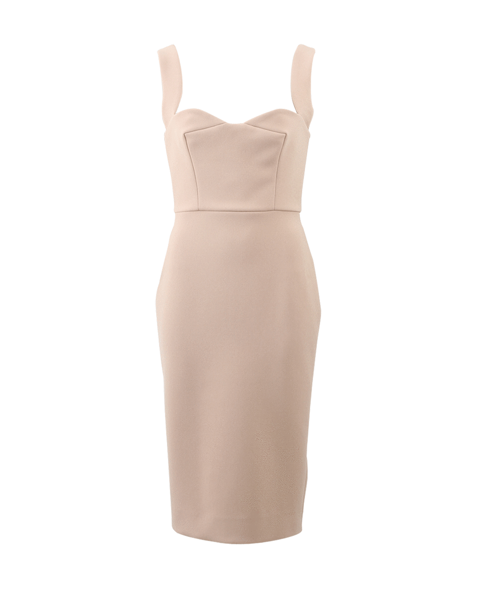 VICTORIA BECKHAM-Curve Cami Fitted Dress-
