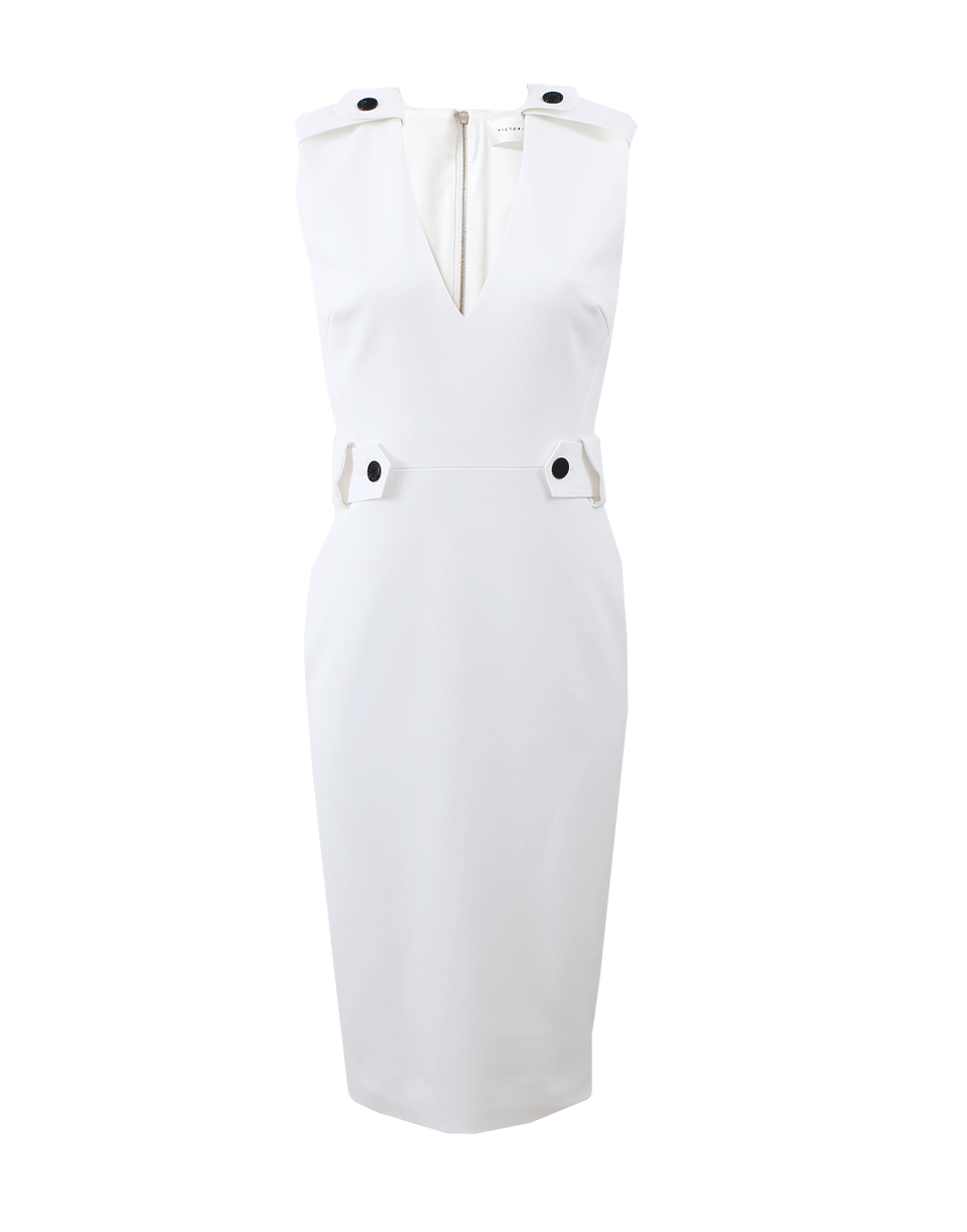 VICTORIA BECKHAM-Epilette Fitted Dress-