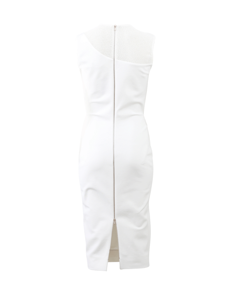 VICTORIA BECKHAM-Sheer Panel Dress-