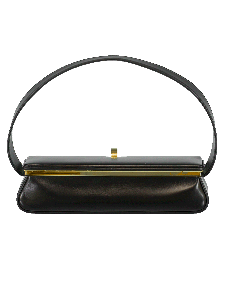 VICTORIA BECKHAM-Vanity Frame Box Bag-BLACK