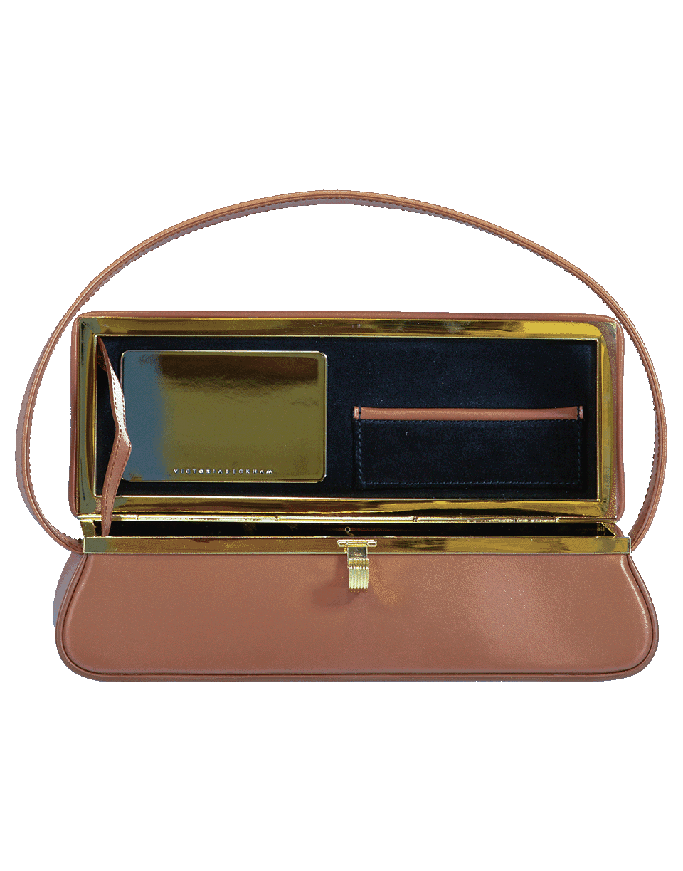 VICTORIA BECKHAM-Powder Box Handbag-TAN
