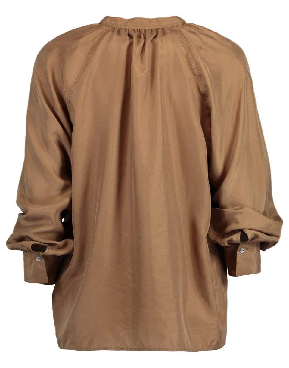VINCE-Timber Poet Popover Top-