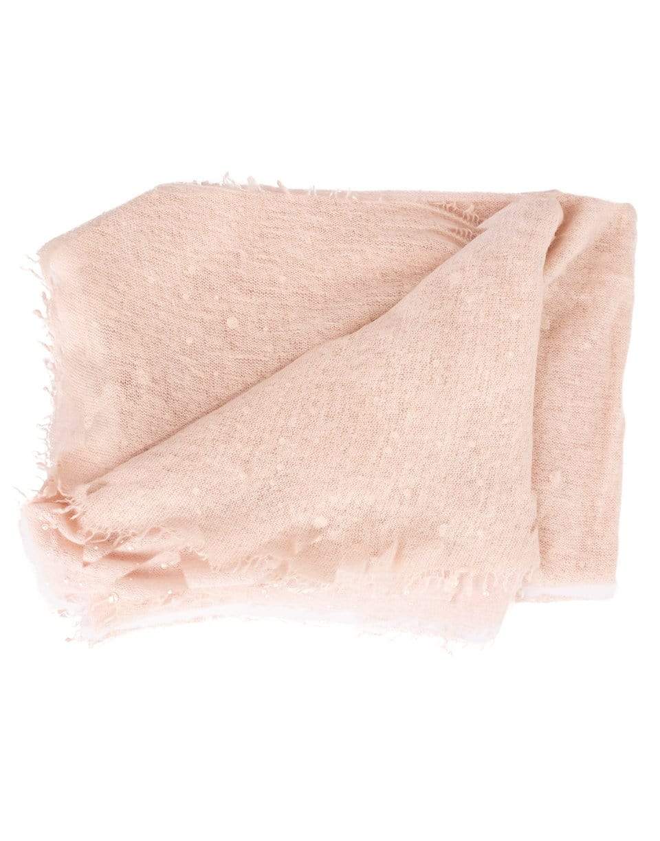 VINTAGE SHADES-Cashmere Pearl Detail Shawl-PINK
