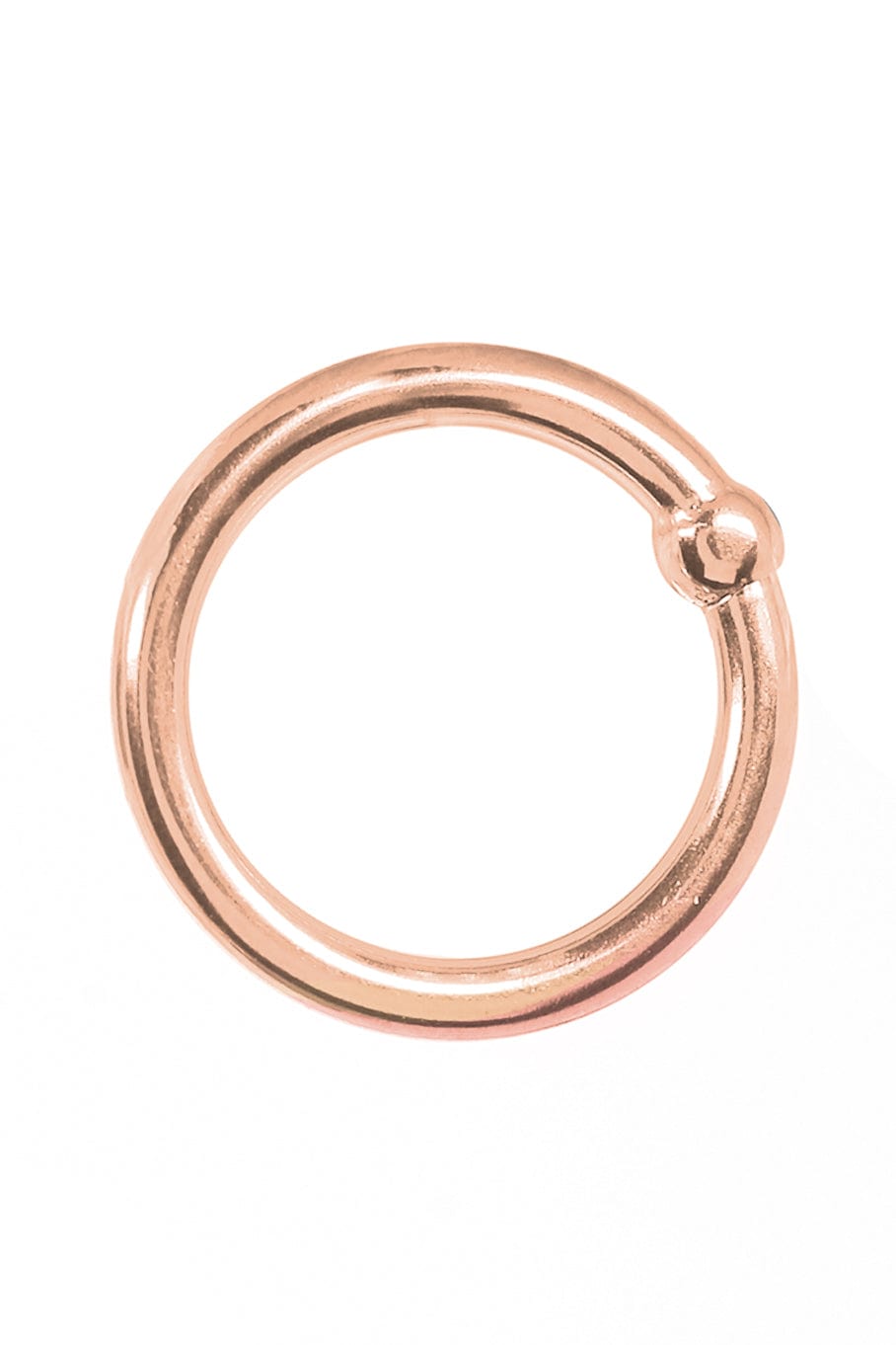 Fixed Bead Ring - 16G JEWELRYFINE JEWELPIERCING VIRA ROSE GOLD 11/32 