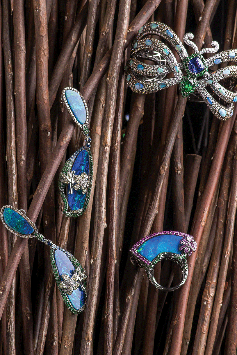 Opal Earrings JEWELRYFINE JEWELEARRING WENDY YUE   