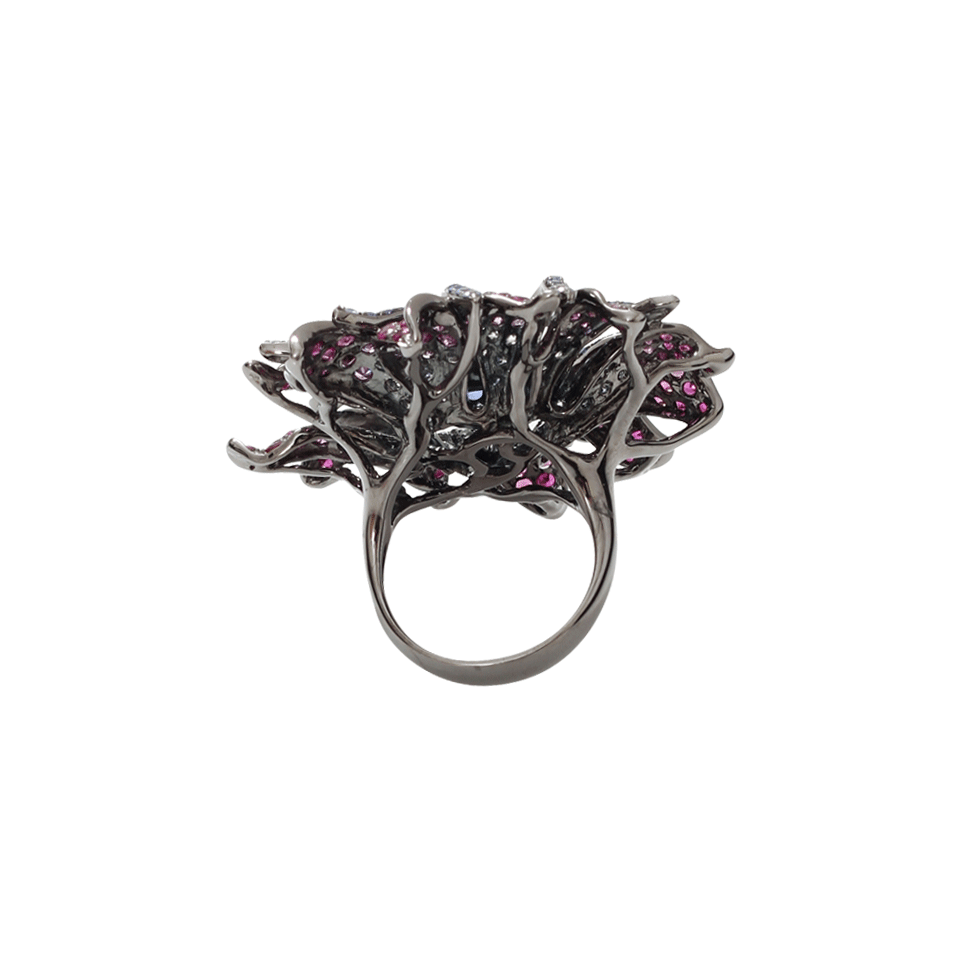 Tanzanite Flower Ring JEWELRYFINE JEWELRING WENDY YUE   