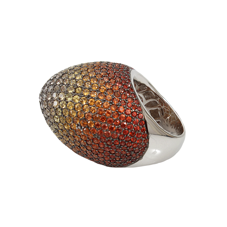 WENDY YUE-Ombre Ring-WHITE GOLD