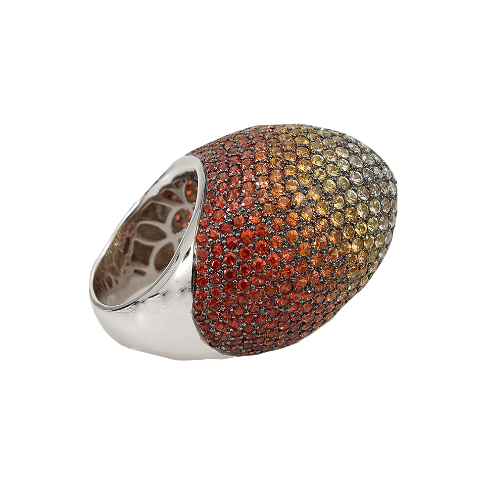 WENDY YUE-Ombre Ring-WHITE GOLD