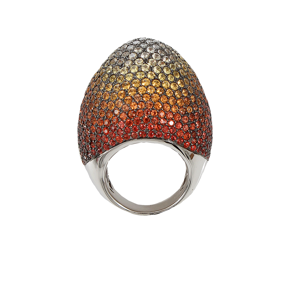 WENDY YUE-Ombre Ring-WHITE GOLD