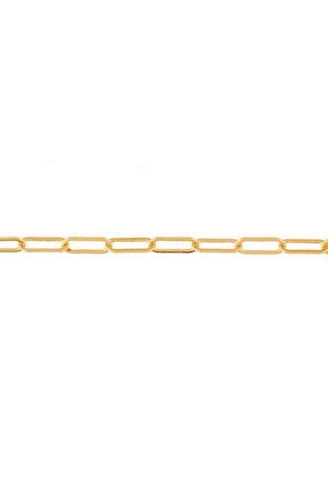 Flat Drawn Oval Cable Chain Bracelet - 2mm JEWELRYFINE JEWELBRACELET O WITH LOVE   