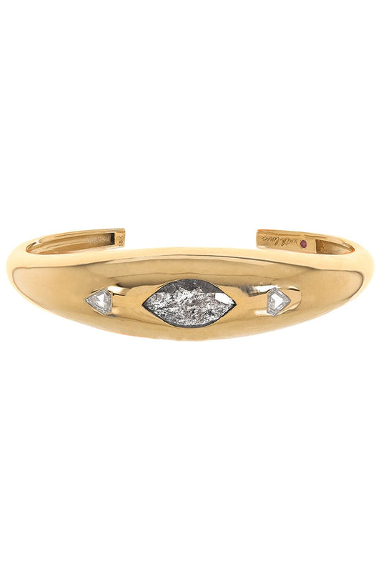 WITH LOVE-The Gypsy Cuff-YELLOW GOLD