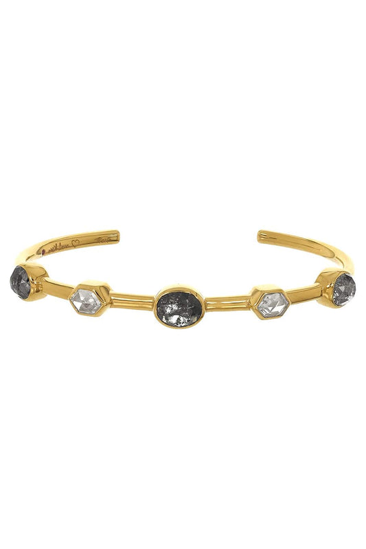 WITH LOVE-The Stacker Cuff-YELLOW GOLD