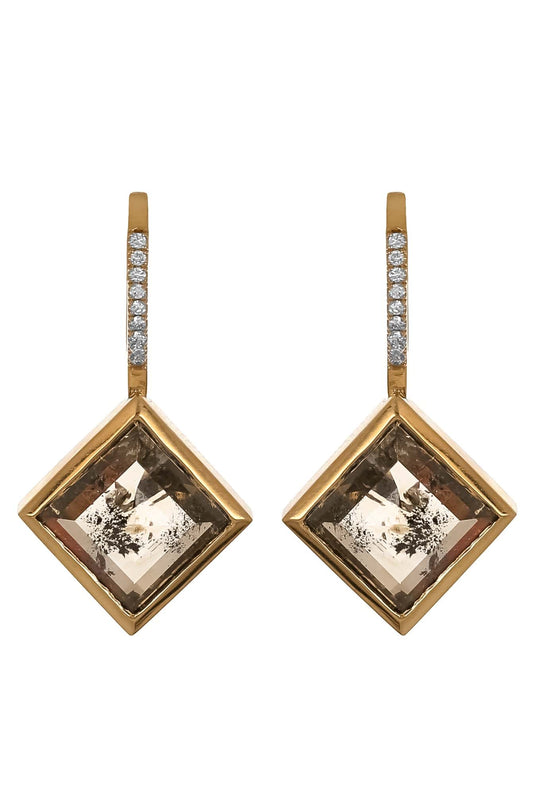 WITH LOVE-The Drop Earring-YELLOW GOLD