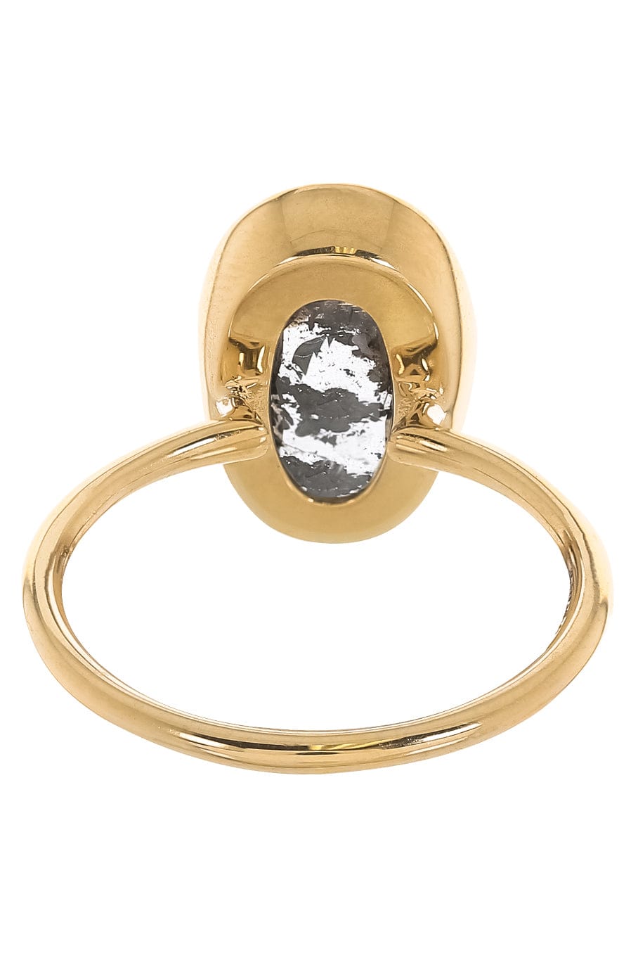 WITH LOVE-The Skinny Ring-YELLOW GOLD