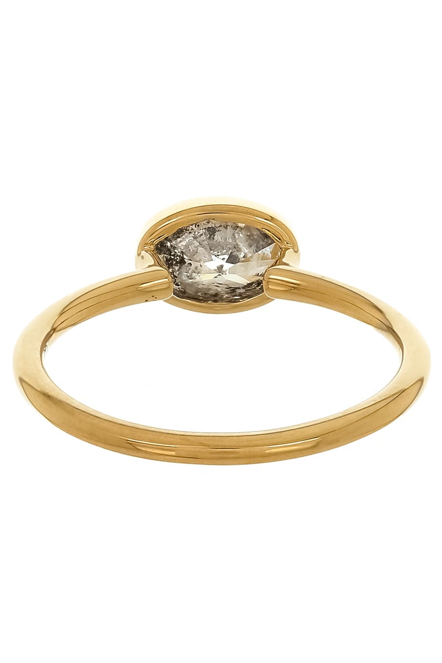 WITH LOVE-The Skinny Ring-YELLOW GOLD