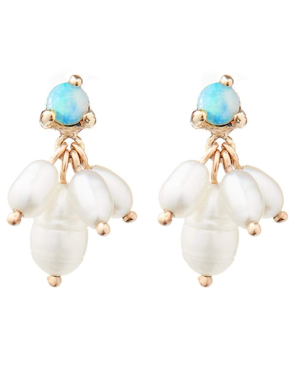 WWAKE-Opal and Pearl Cloudburst Earrings-YELLOW GOLD