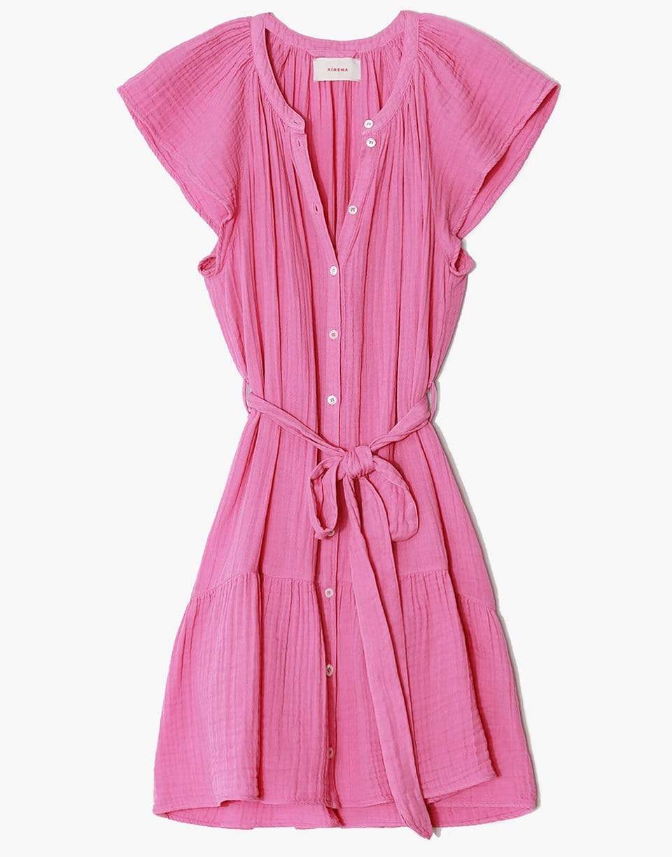 Sunset Pink Jude Dress CLOTHINGDRESSCASUAL XÍRENA   