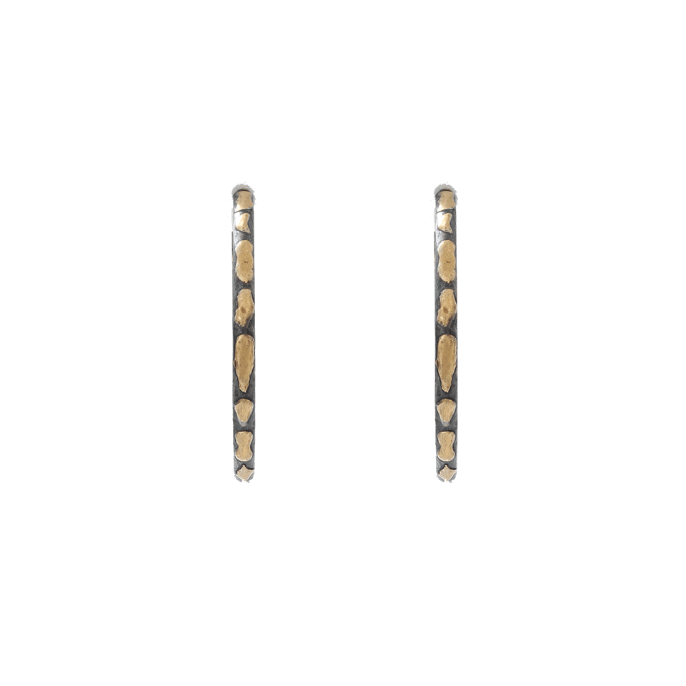 YOSSI HARARI-Large Libra Hoop Earrings-GILVER