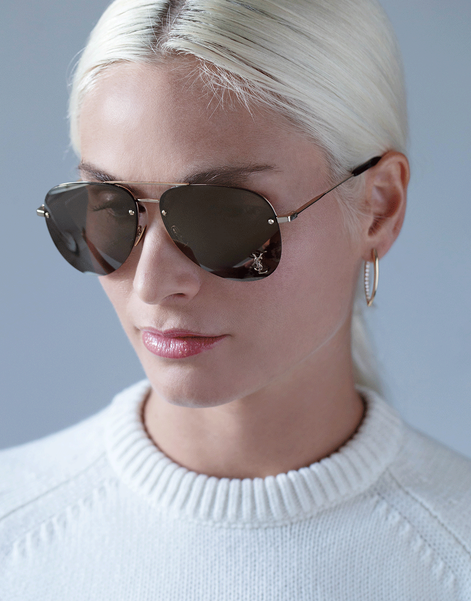 Yves saint laurent clearance aviator sunglasses