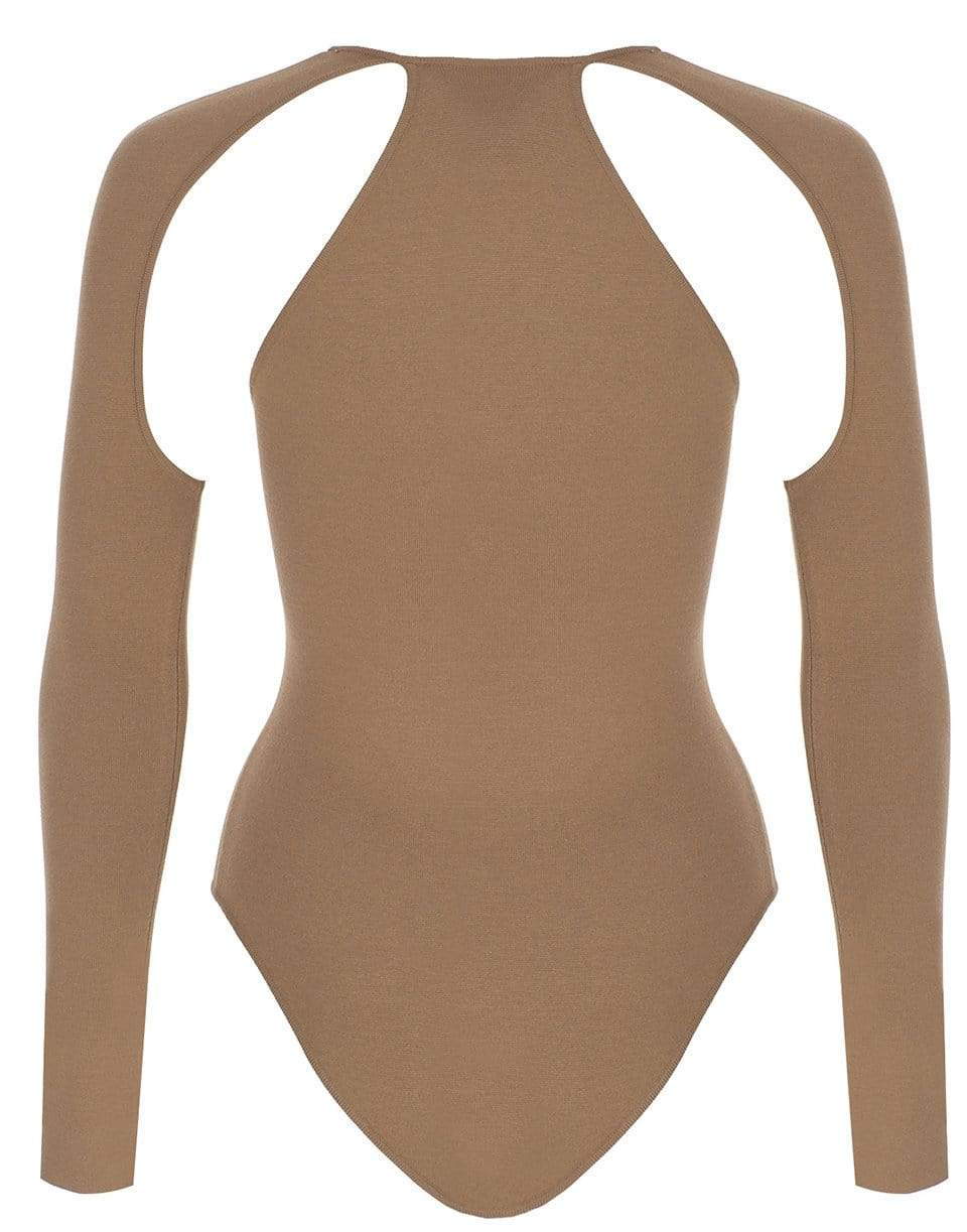 Cutout Knit Bodysuit CLOTHINGTOPMISC ZEYNEP ARCAY   