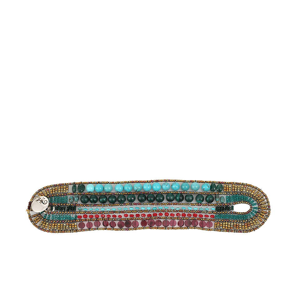 ZIIO-Mixed Multi-Beaded Bracelet-GARNET