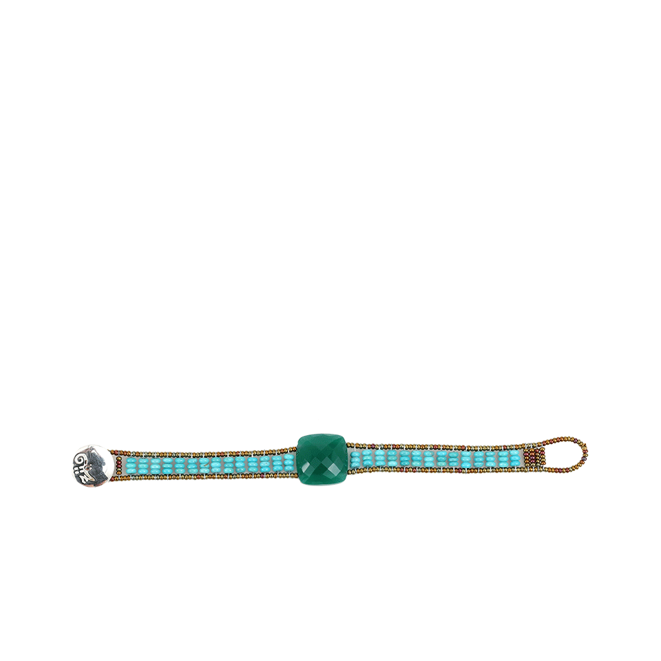 ZIIO-Armonia Small Beaded Bracelet-TURQ