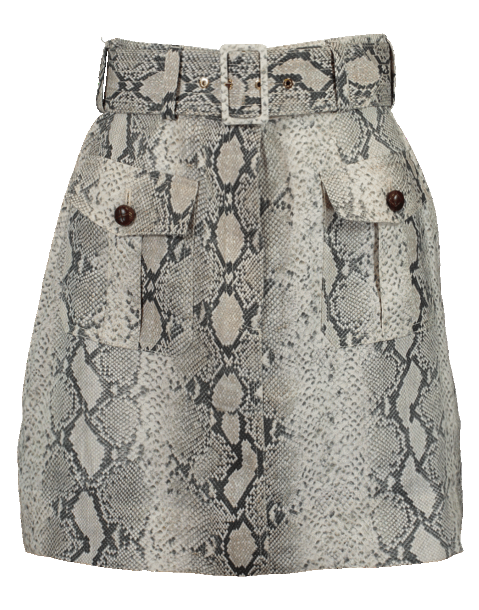 ZIMMERMANN-Corsage Safari Mini Skirt-