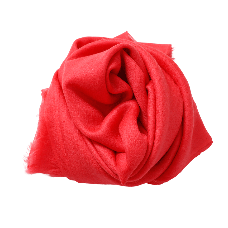ZYNNI CASHMERE-Cashmere Scarf-RED